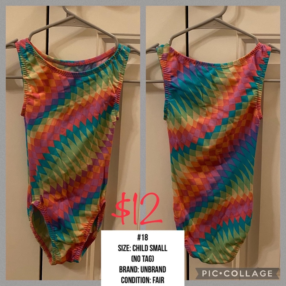 #18 Used Child Small Leotard